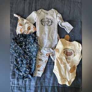 Baby boy football outfit